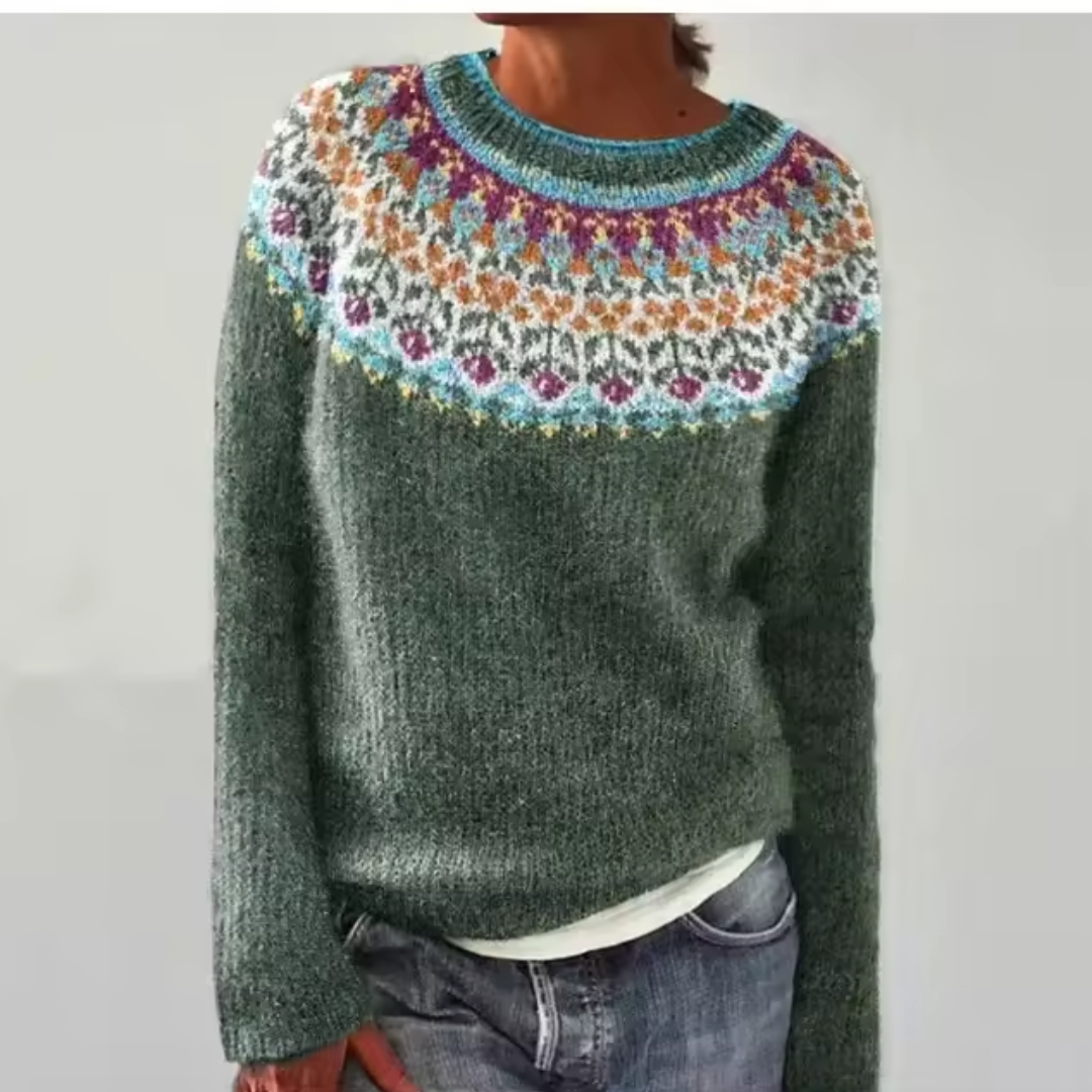 Elisa | Gemütlicher Retro-Pullover