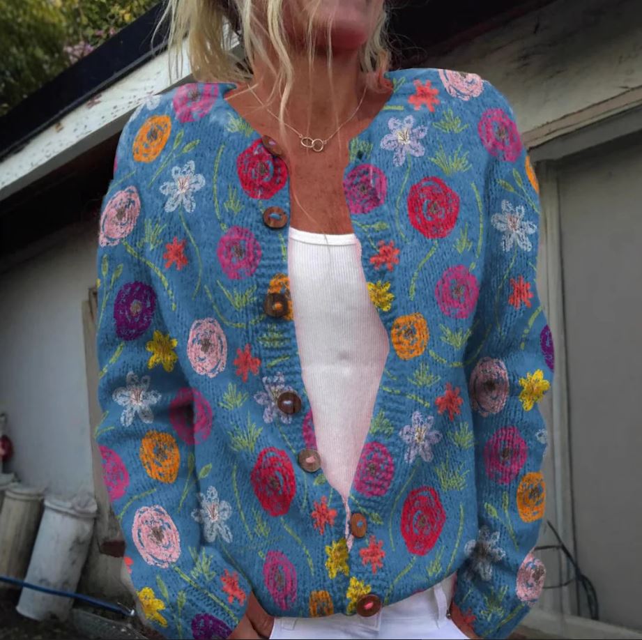 Tilda | Blumenprint Weste