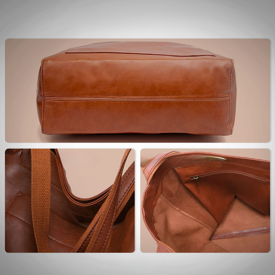 Lorena | Luxuriöse Tasche aus veganem Leder