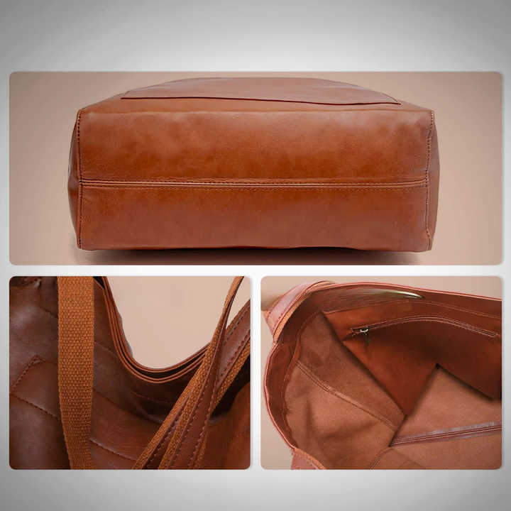 Lorena | Luxuriöse Tasche aus veganem Leder