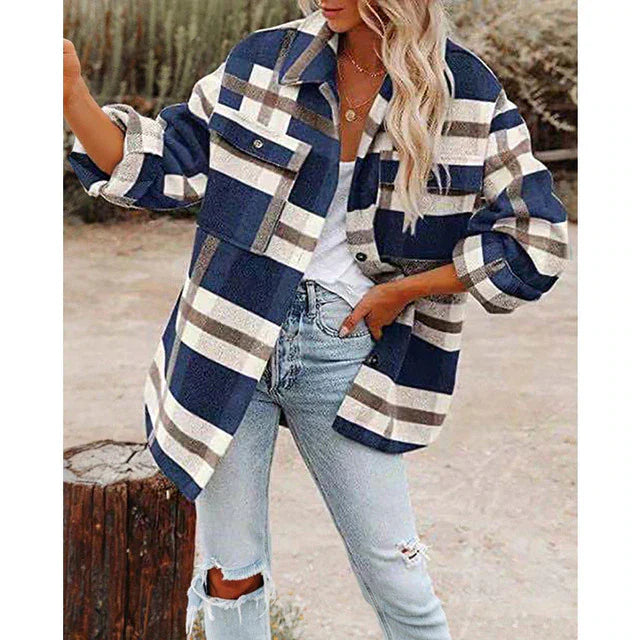 Tin | Klassische, feminine Hemdjacke