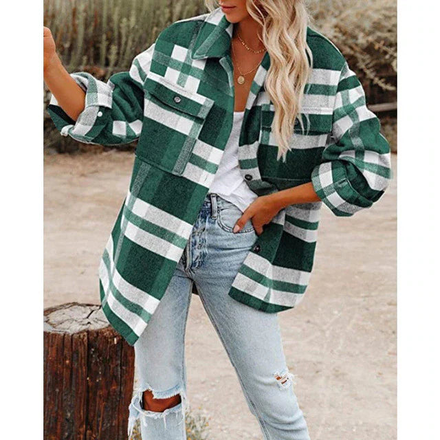 Tin | Klassische, feminine Hemdjacke