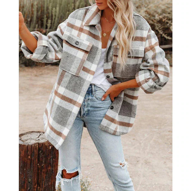 Tin | Klassische, feminine Hemdjacke