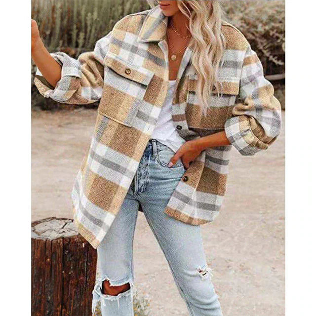 Tin | Klassische, feminine Hemdjacke