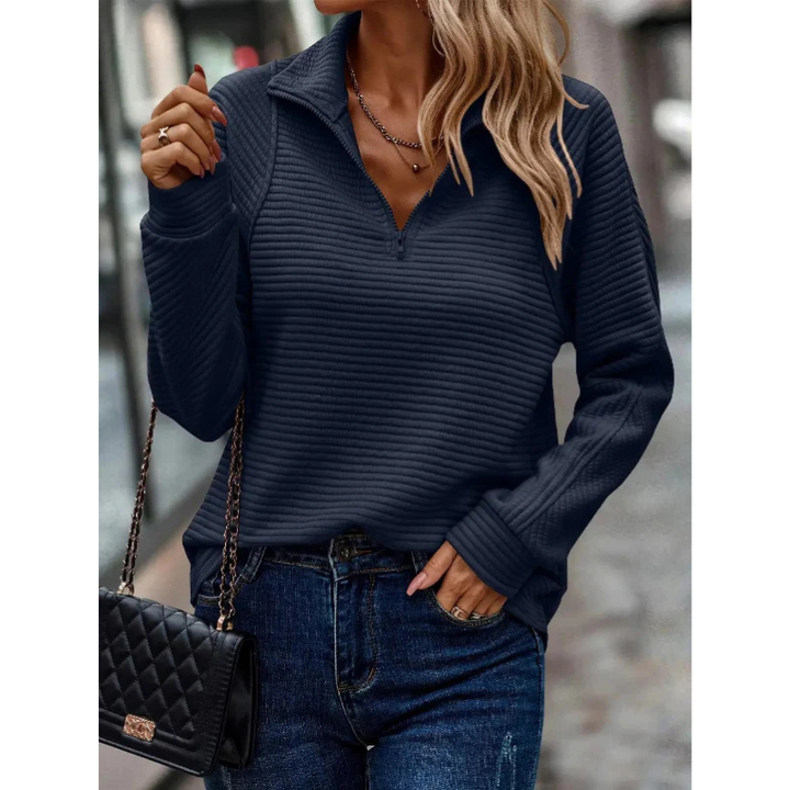 Hanna | Warmer Damenpullover mit V-Ausschnitt