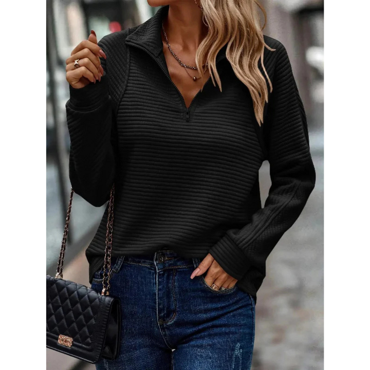 Hanna | Warmer Damenpullover mit V-Ausschnitt