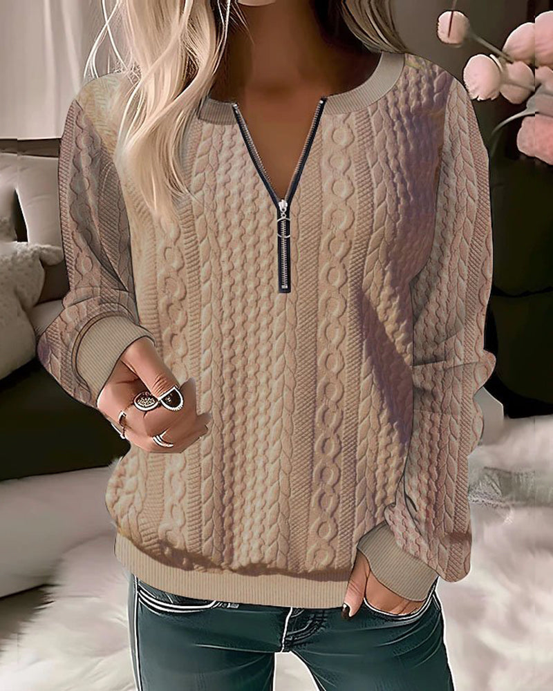 Melanie | Trendy Pullover mit Muster