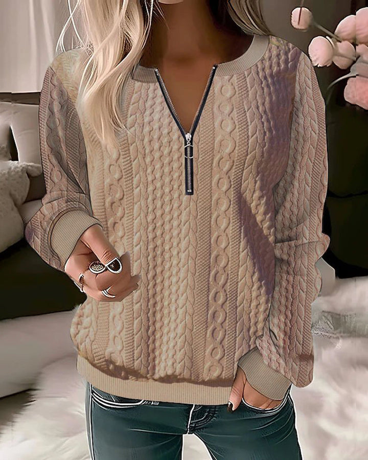 Melanie | Trendy Pullover mit Muster