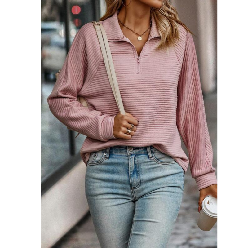 Hanna | Warmer Damenpullover mit V-Ausschnitt