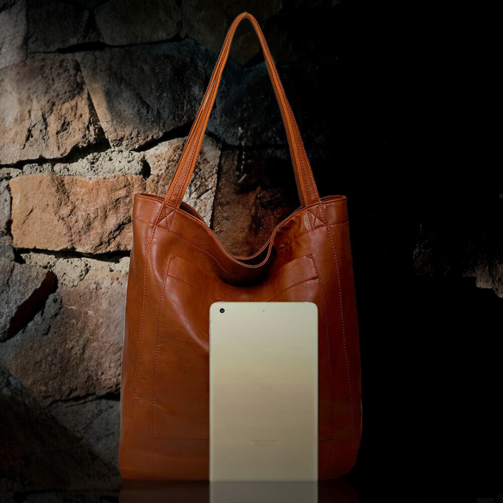 Lorena | Luxuriöse Tasche aus veganem Leder