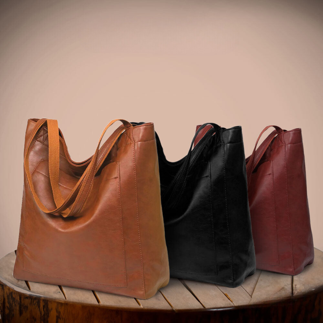 Lorena | Luxuriöse Tasche aus veganem Leder
