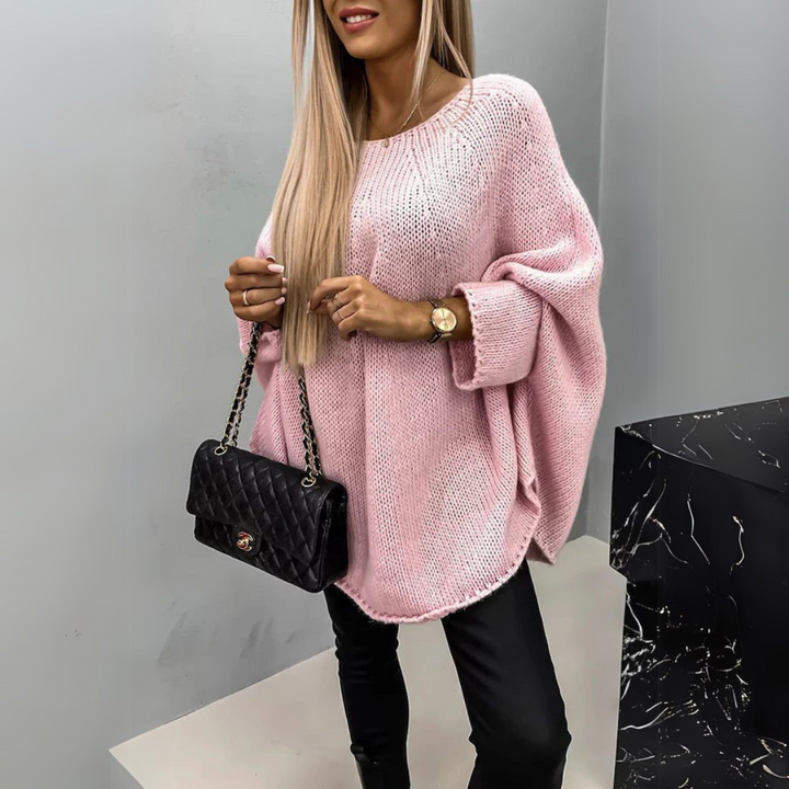 Isabelle | Eleganter Damenpullover mit Rundhalsausschnitt