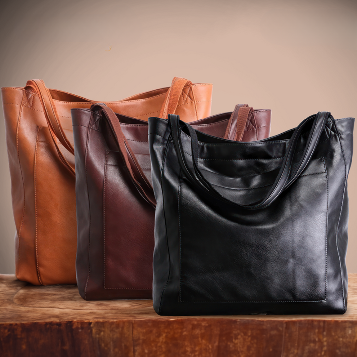 Lorena | Luxuriöse Tasche aus veganem Leder
