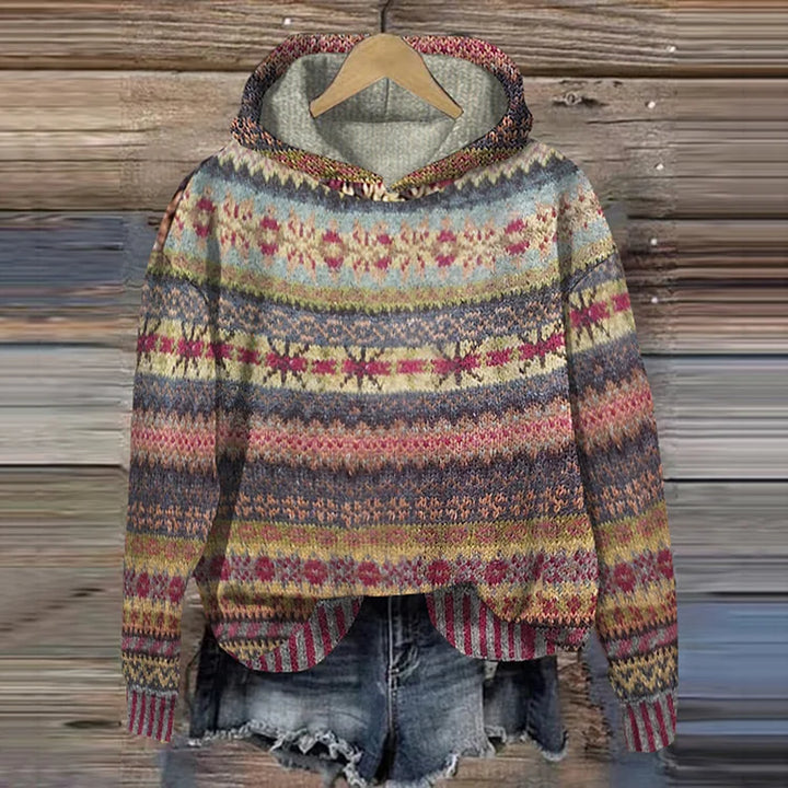 Lina | Gemütlicher Ethno-Pullover