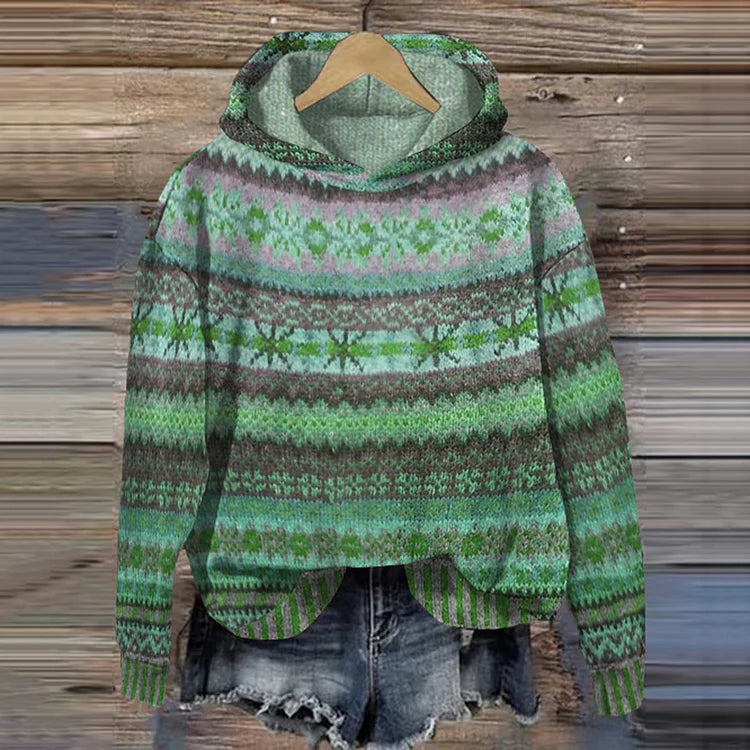 Lina | Gemütlicher Ethno-Pullover