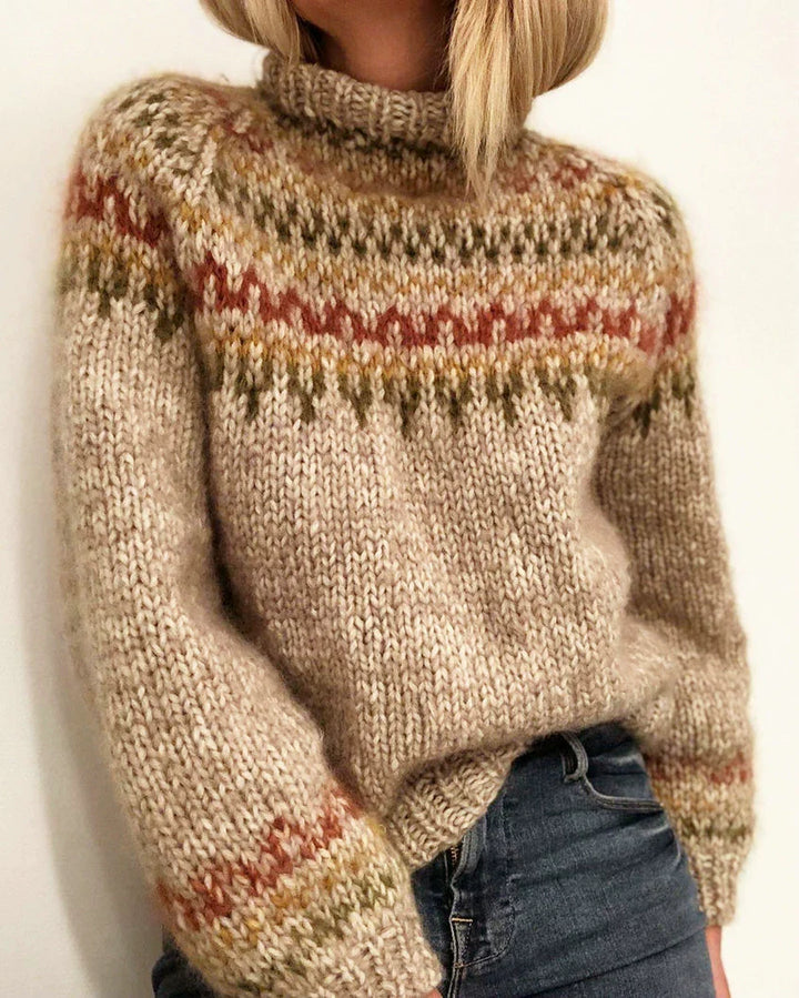 Francien | Pullover mit Rundhalskragen