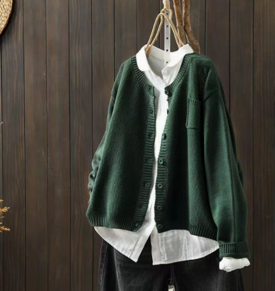Jana | Weicher, weit geschnitterner Cardigan