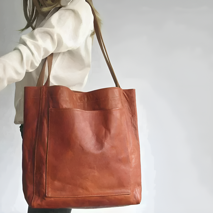 Lorena | Luxuriöse Tasche aus veganem Leder