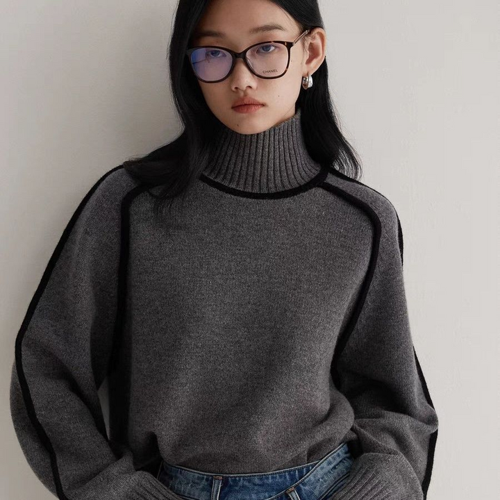 Rachelle | Weicher Rollkragenpullover