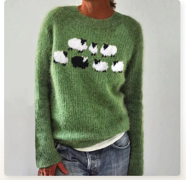 Poppy | Gemütlicher Retro-Pullover
