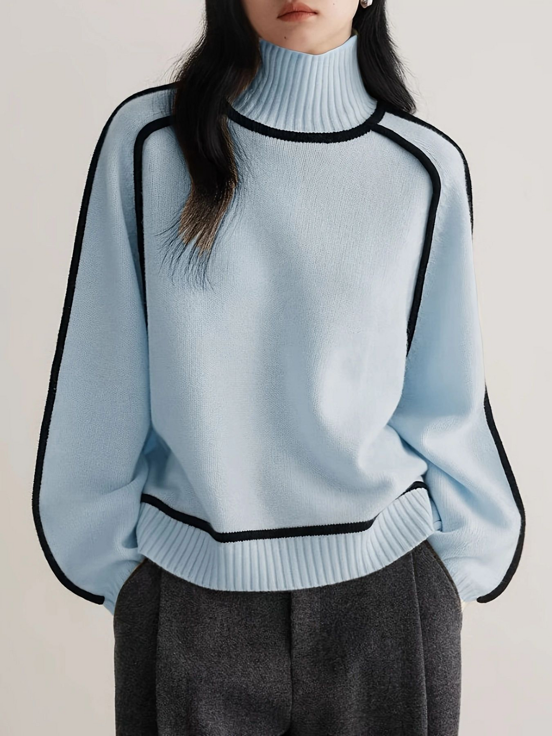 Rachelle | Weicher Rollkragenpullover