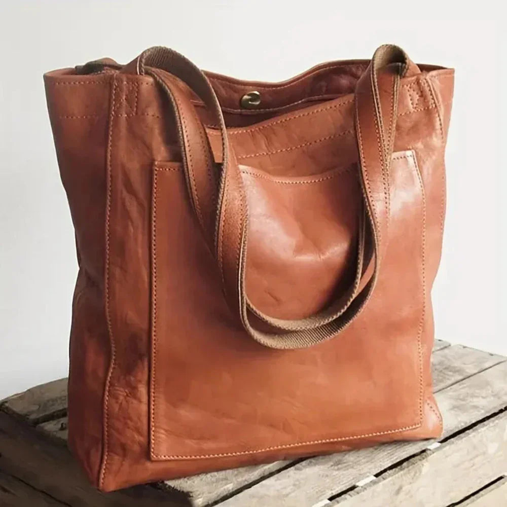 Lorena | Luxuriöse Tasche aus veganem Leder