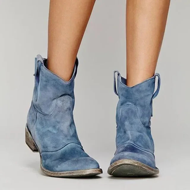 Zoe | Vintage Damen Stiefeletten