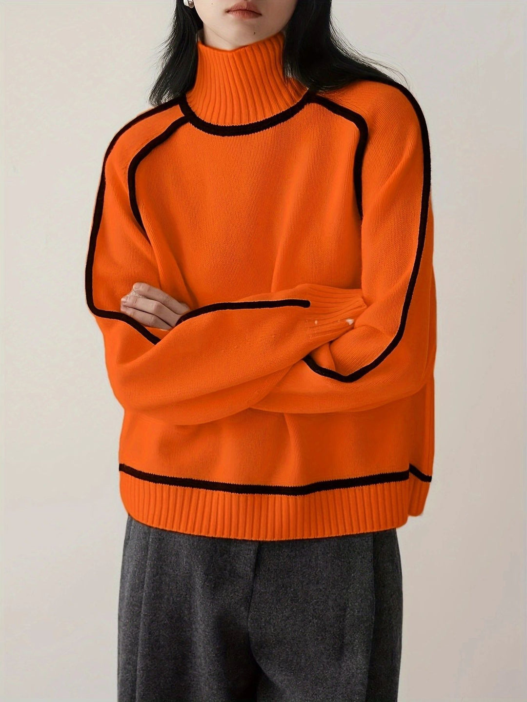 Rachelle | Weicher Rollkragenpullover