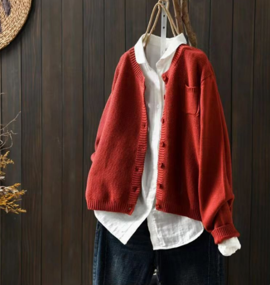Jana | Weicher, weit geschnitterner Cardigan