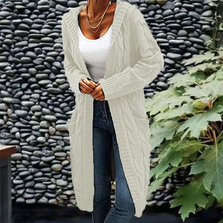 Ruby | Hochwertiger langer Strick-Cardigan