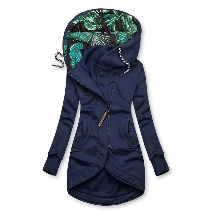 Mia | Elegante lange Winterjacke