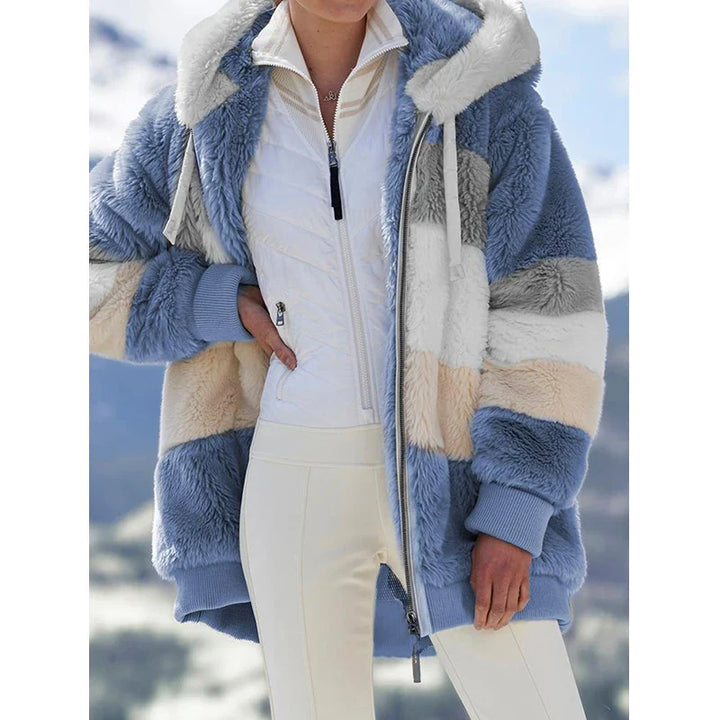 Charlotte | Premium warme Jacke mit Kapuze