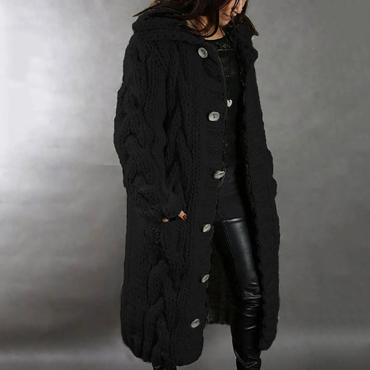 Hannah | Kuschelige Jacke mit Kapuze