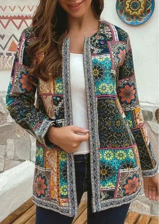 Mailyn | Bohemian Patchwork-Jacke