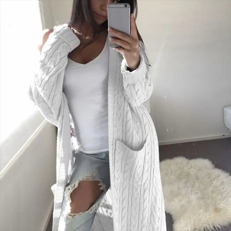 Camila | Eleganter langer Cardigan