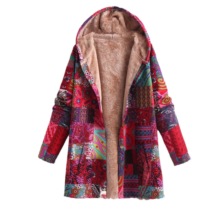 Scarlett | Stilvolle warme Jacke mit Kapuze