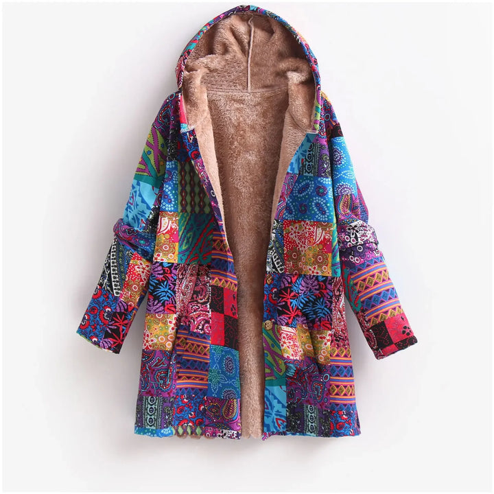 Scarlett | Stilvolle warme Jacke mit Kapuze