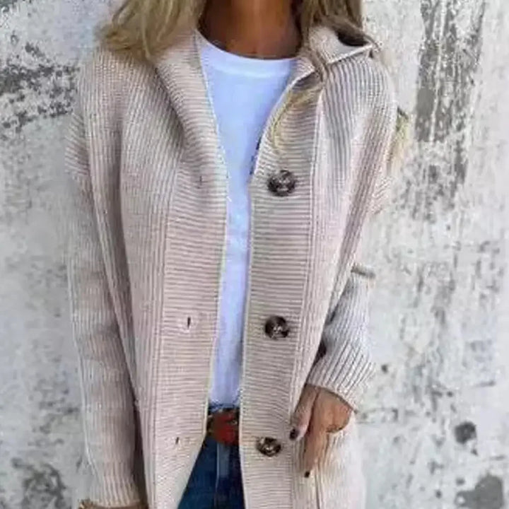 Natalie | Bequemer großer Größen Cardigan