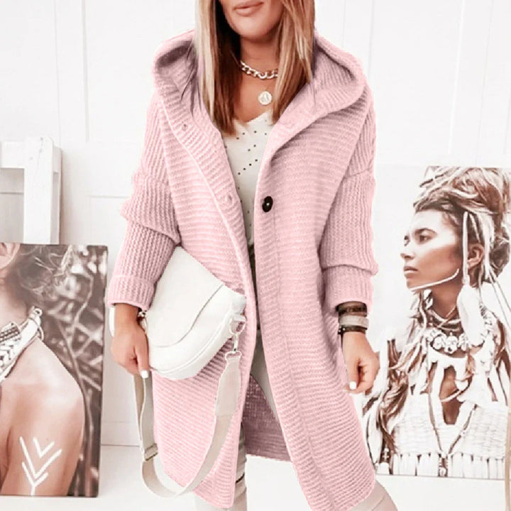 Layla | Lange Ärmel mit Knopfjacke für Damen