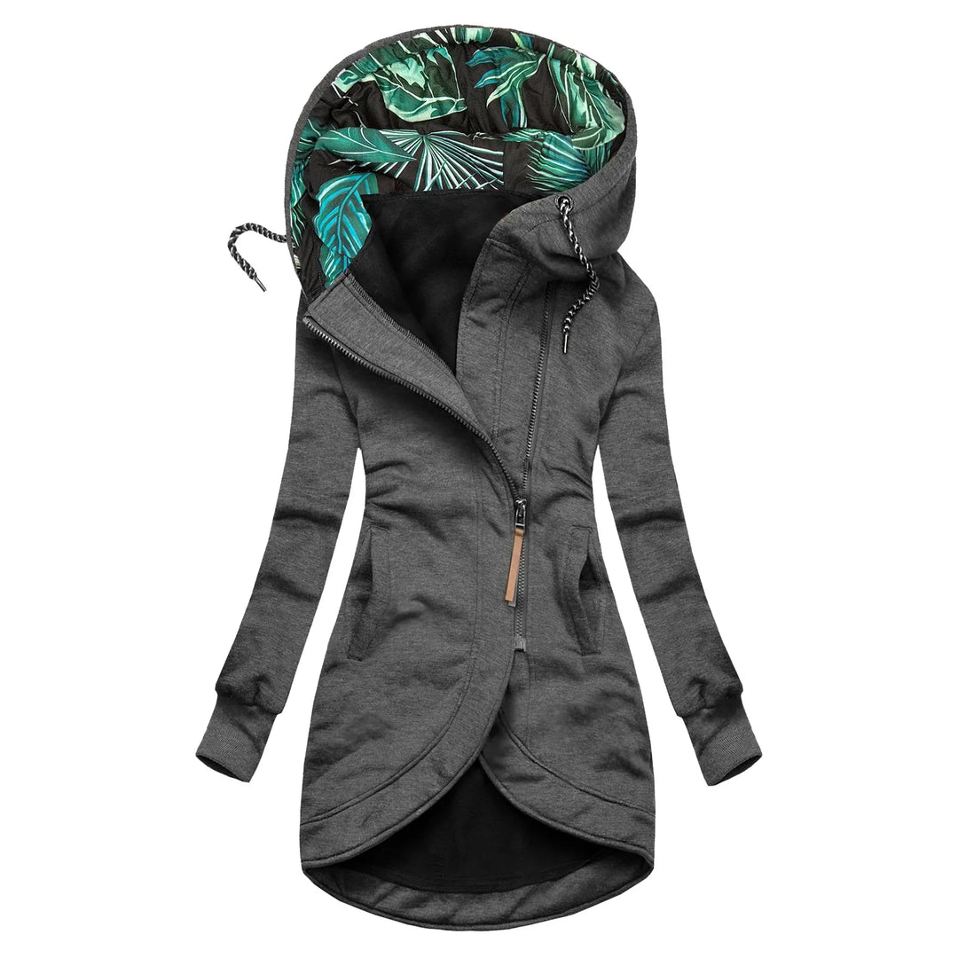 Mia | Elegante lange Winterjacke