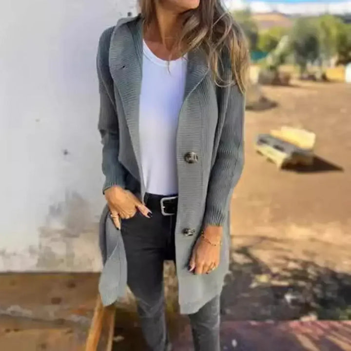 Natalie | Bequemer großer Größen Cardigan
