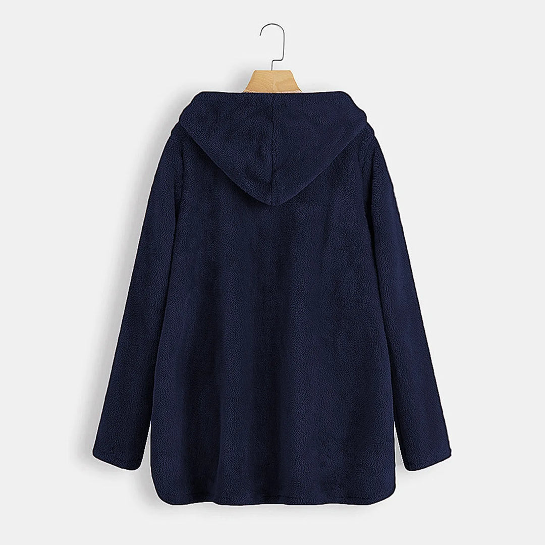 Ella | Bequeme Jacke mit Teddy-Fleece