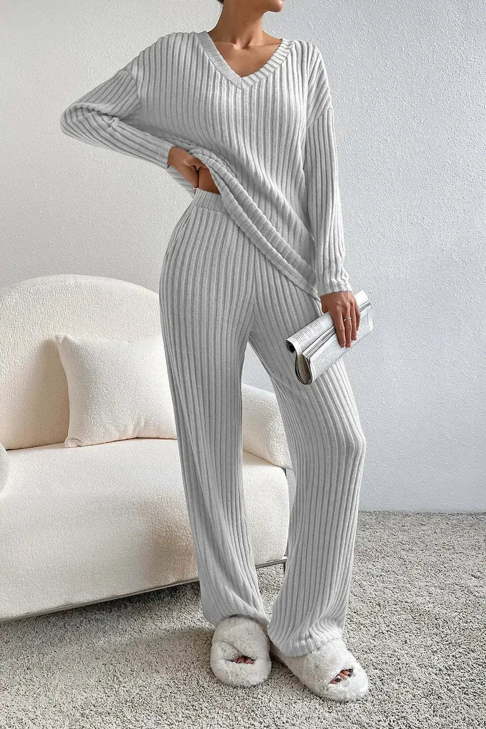 Orletta | Bequeme Lounge-Set mit V-Ausschnitt