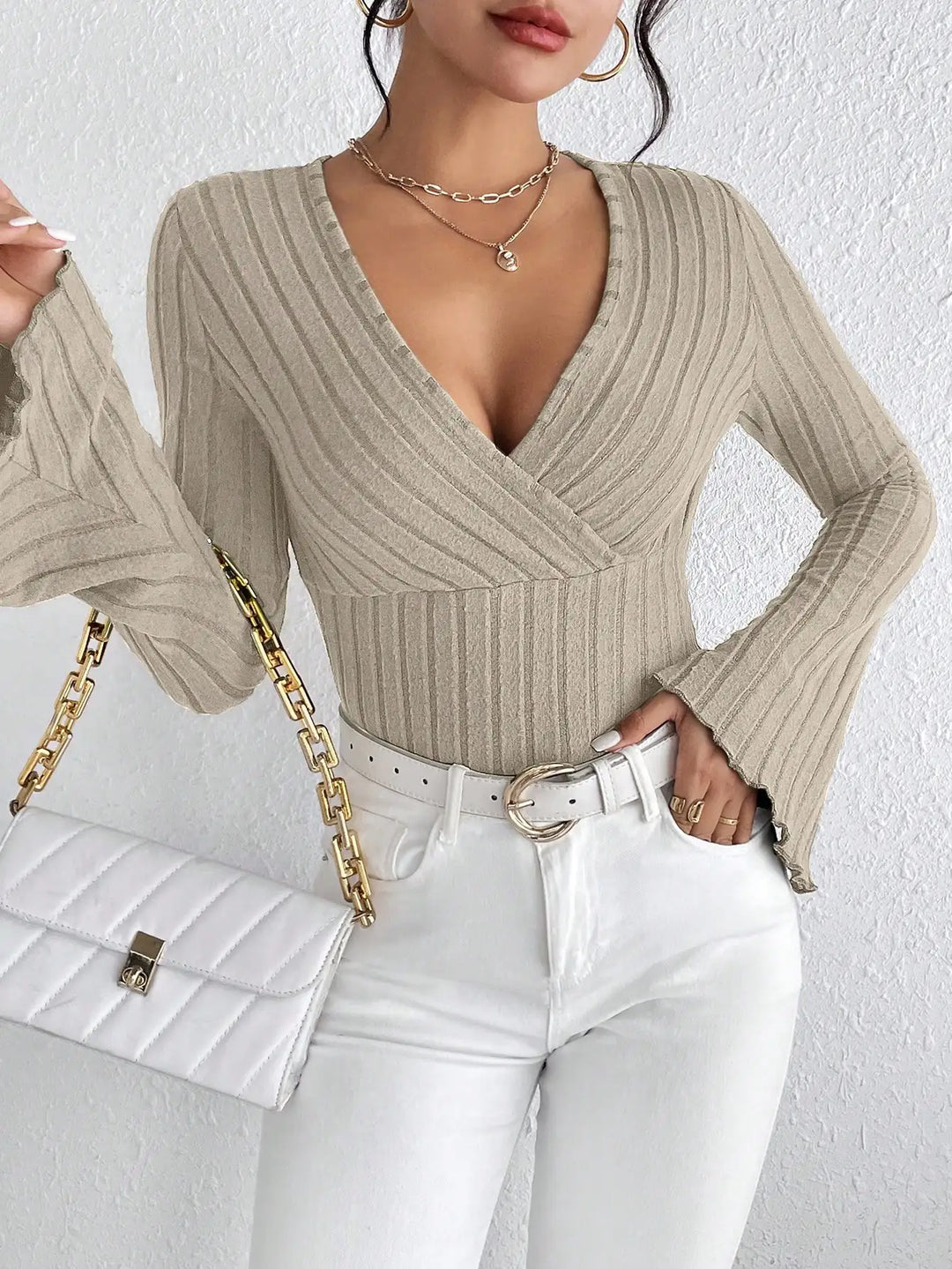 Zaria | Elegantes Langarmtop