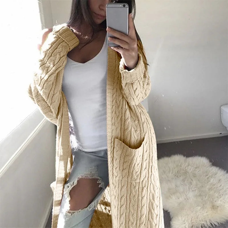 Camila | Eleganter langer Cardigan