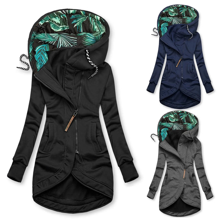 Mia | Elegante lange Winterjacke