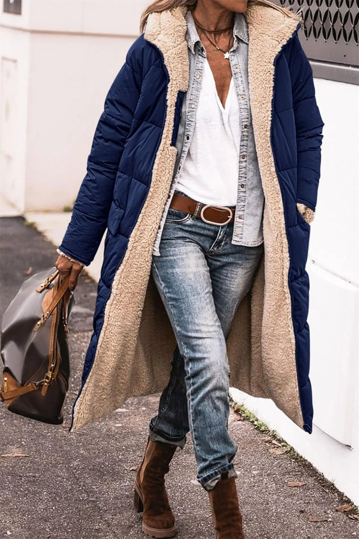 Celeste | Warme Pufferjacke mit Reißverschluss