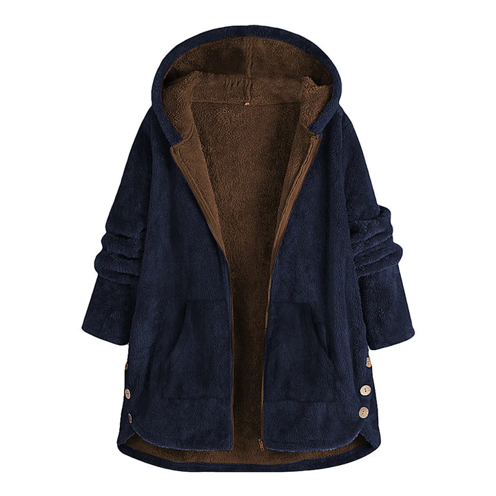 Ella | Bequeme Jacke mit Teddy-Fleece