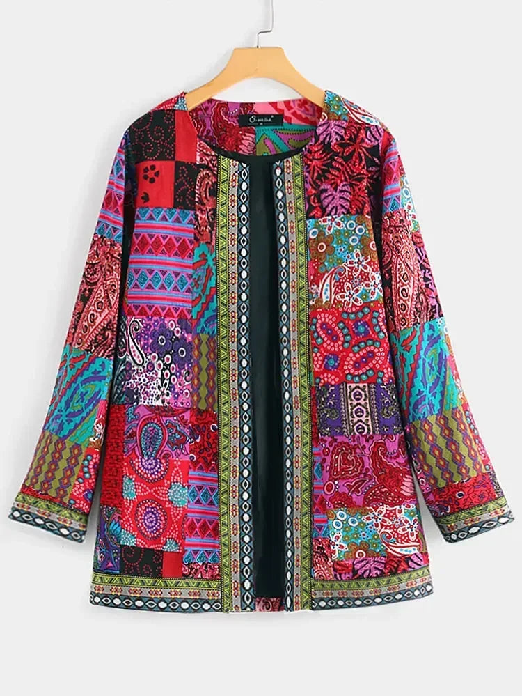Mailyn | Bohemian Patchwork-Jacke
