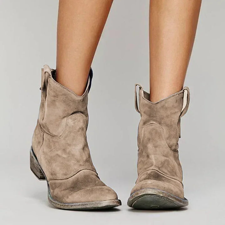 Zoe | Vintage Damen Stiefeletten